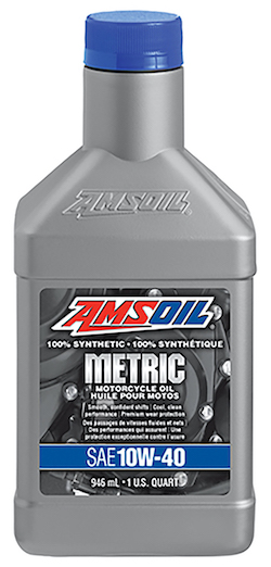 10W-40 Synthetic Metric Motorcycle Oil (MCF)